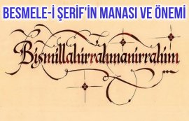 Besmele nin Faziletleri