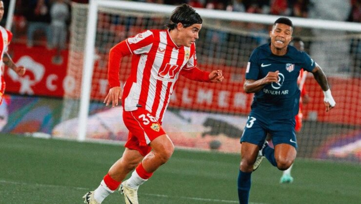 Atletico Madrid lig sonuncusu Almeria’dan çelme yedi