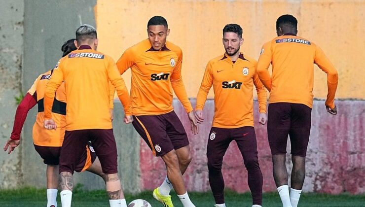 Galatasaray’da Antalyaspor maçının hazırlıkları tamamladı