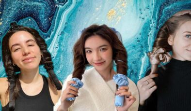 Heatless Curls trendi nasıl yapılır? TikTok Heatless Curls saç modeli