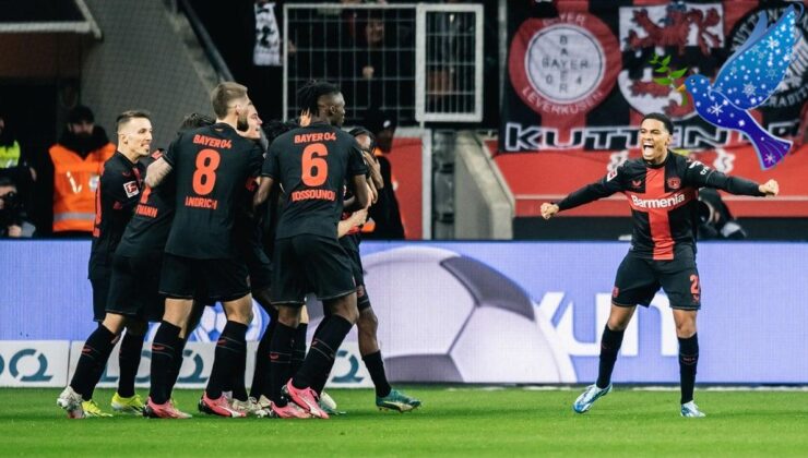 Mainz’ı mağlup eden Bayer Leverkusen tarihe geçti