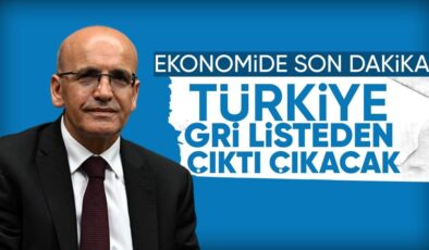 Mehmet Şimşek: Türkiye’nin FATF’ın gri listesinden çıkması için son aşamaya gelindi