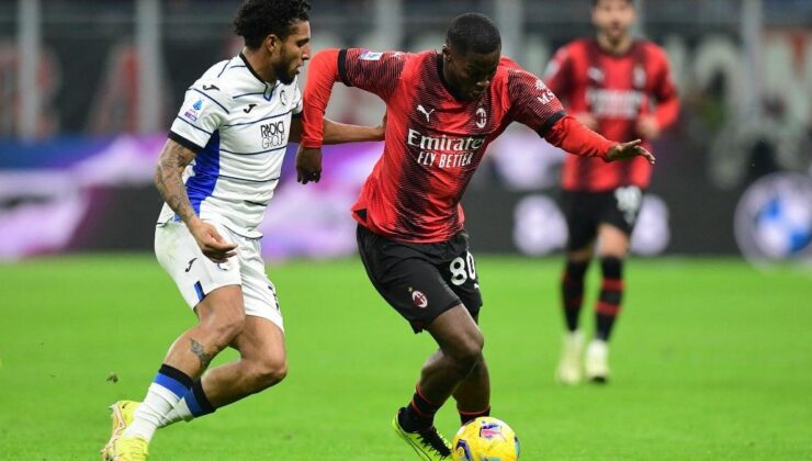 Milan ve Atalanta dev maçta yenişemedi