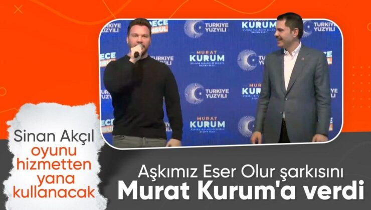 Murat Kurum’un yeni seçim şarkısı: ‘Aşkımız Eser Olur”