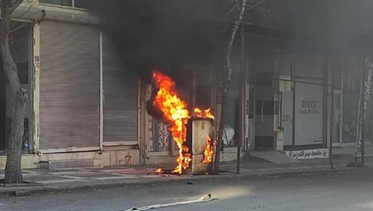 Şanlıurfa’da elektrik panosu patladı