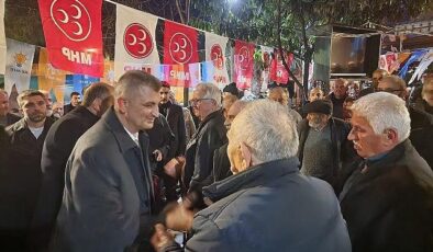 Ali Yıldırım Sezer’e Değirmendere’de sevgi seli