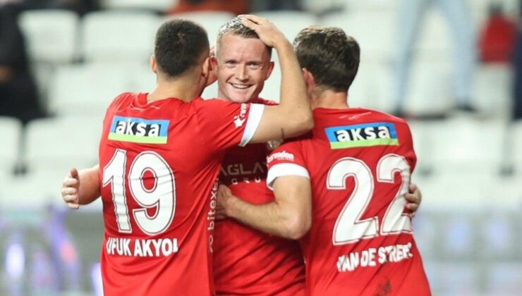 Antalyaspor, Gaziantep FK karşısında tek golle güldü