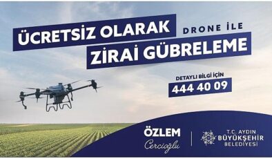 Aydın Büyükşehir Belediye Başkanı Özlem Çerçioğlu ziraat ile uğraşan vatandaşların zaman kaybı ve özellikle de maliyetlerini azaltacak bir projeyi uygulamaya koydu