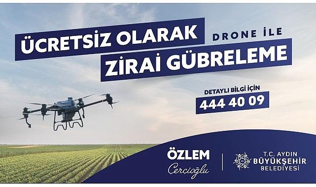 Aydın Büyükşehir Belediye Başkanı Özlem Çerçioğlu ziraat ile uğraşan vatandaşların zaman kaybı ve özellikle de maliyetlerini azaltacak bir projeyi uygulamaya koydu