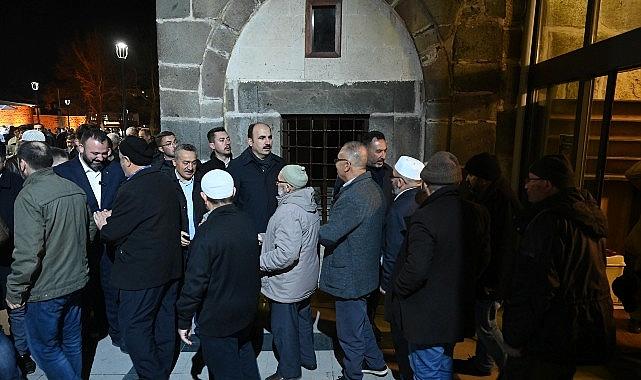 Başkan Altay Ramazan’ın İlk Teravih Namazında Seydişehirlilerle Buluştu