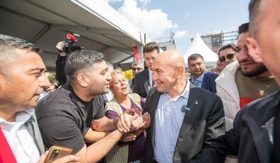 Başkan Soyer Örnekköy’de temel atma töreninde konuştu: “Mesaimin son saatine kadar çalışmaya devam edeceğim”