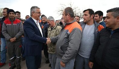 Başkan Topaloğlu personele seslendi; “Kimsenin adamı olmayın”