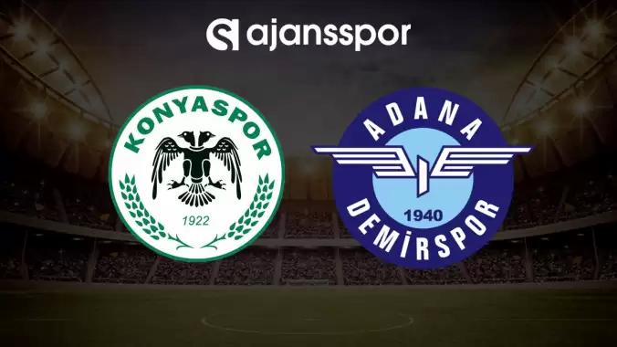 CANLI| Konyaspor- Adana Demirspor maçını canlı izle (Maç linki)