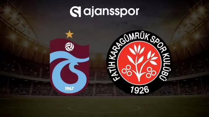 CANLI| Trabzonspor – Karagümrük maçını canlı izle (Maç linki)