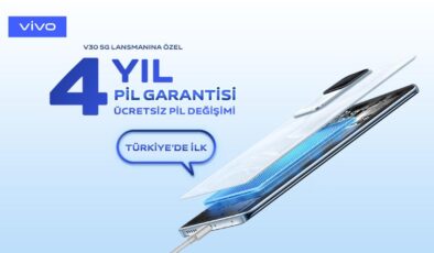 Dört yıl pil sağlığı garantisi veren vivo V30 Türkiye’de ön satışa çıktı