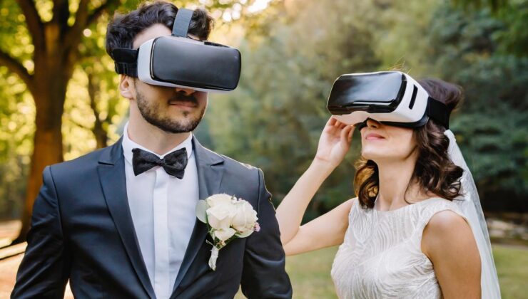 Düğününde Apple Vision Pro takan damat, gelini çileden çıkarttı