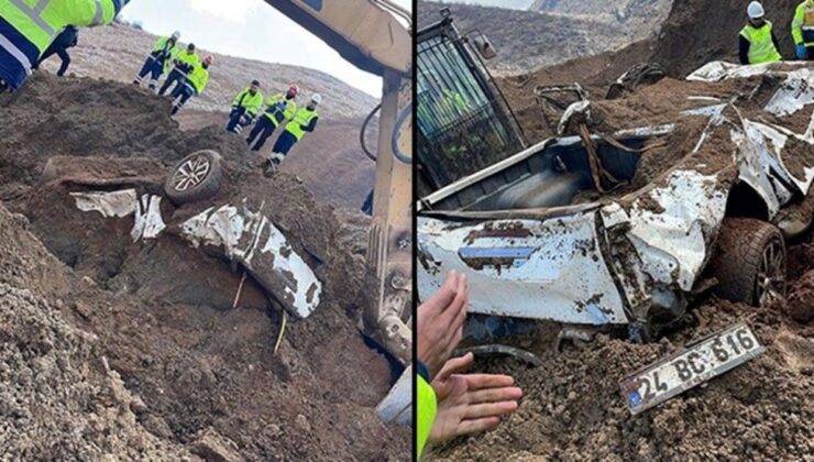 Erzincan’da maden faciası! Toprak altında kalan pikaba ulaşıldı