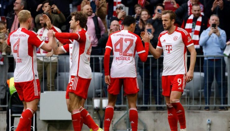 Gol olup yağdılar! Bayern Münih’ten Mainz’a tarihi fark