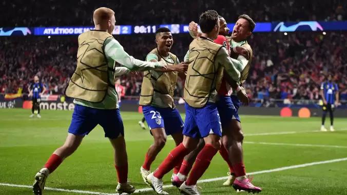 Inter, Madrid’de yıkıldı! Atletico penaltılarla çeyrek finalde