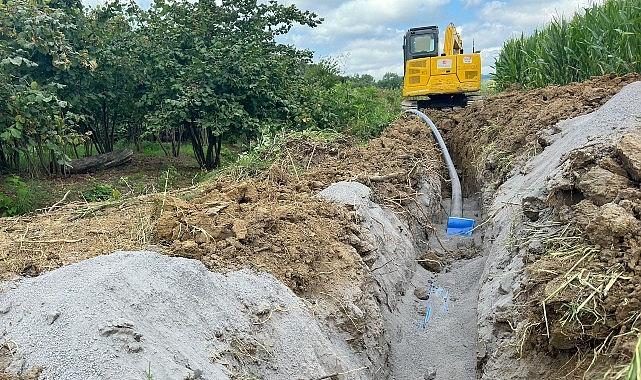 İsu, Kandıra ve İzmit’te Tarımsal Sulama İçin Yeni Sulama Suyu Hatları Yapılıyor