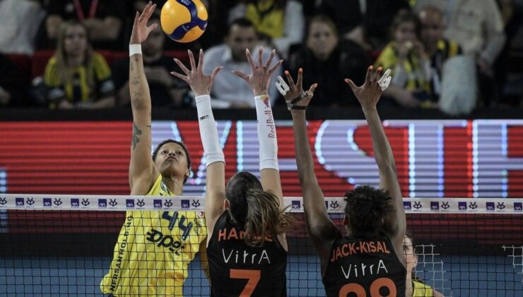 Kupa Voley’de şampiyon Fenerbahçe oldu