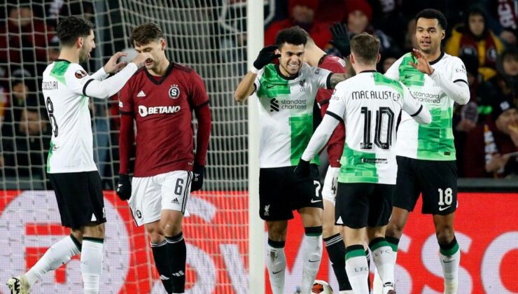 Liverpool, Sparta Prag’ı deplasmanda rahat yendi