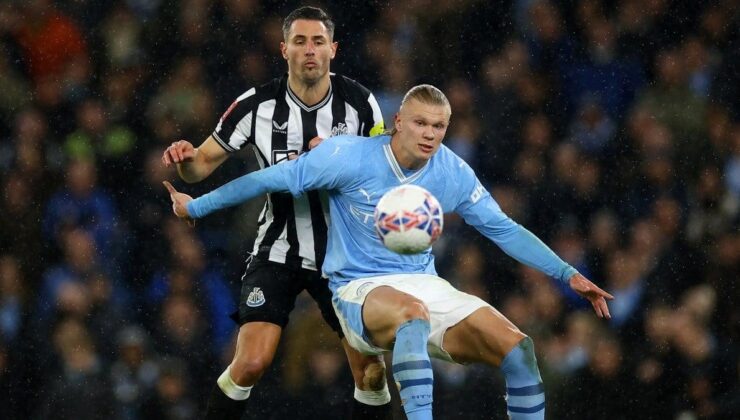 Manchester City, Newcastle United’ı yenerek yarı finale yükseldi