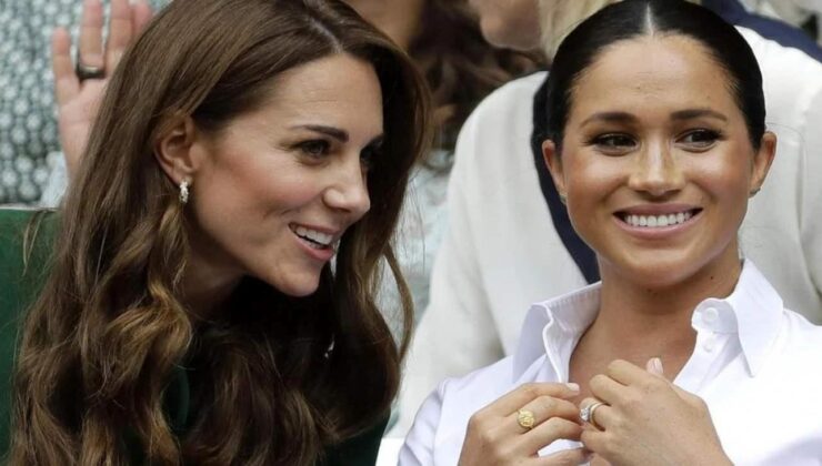 Meghan Markle’dan eltisi Kate Middleton’a destek mesajı!