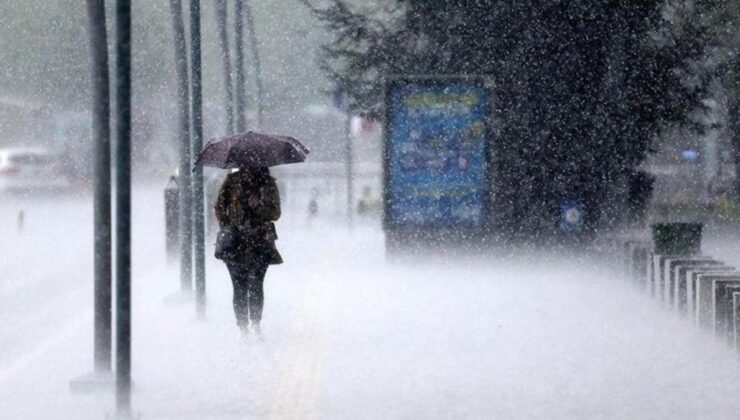 Meteoroloji’den 6 il için sağanak yağış uyarısı