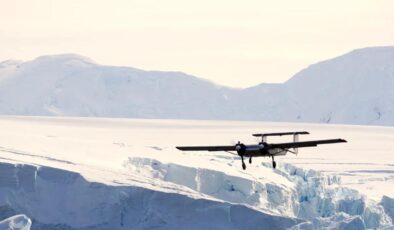 Pilotsuz bir uçak, Antarktika semalarında uçmaya başladı