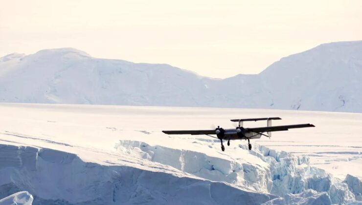 Pilotsuz bir uçak, Antarktika semalarında uçmaya başladı