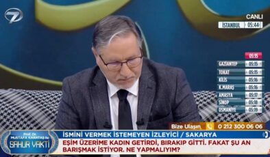 Sahur programında şaşırtan anlar: Eşim üzerime 2 tane kadın getirdi