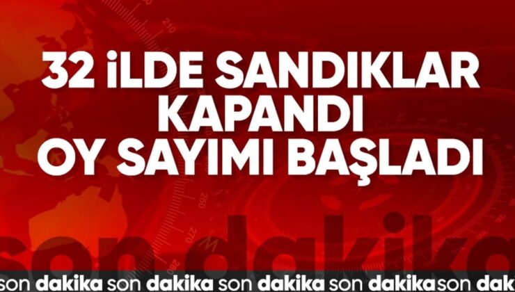 Türkiye sandık başında! Doğu illerinde oy verme işlemi sona erdi