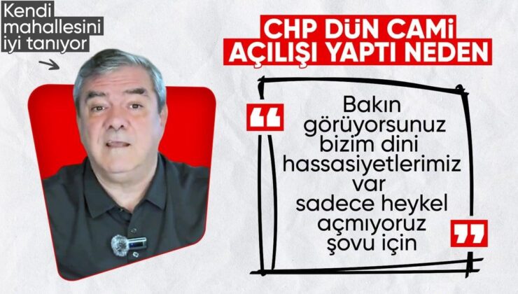 Yılmaz Özdil’den CHP’ye cami tepkisi: Sadece heykel yapmıyoruz demek için açtılar