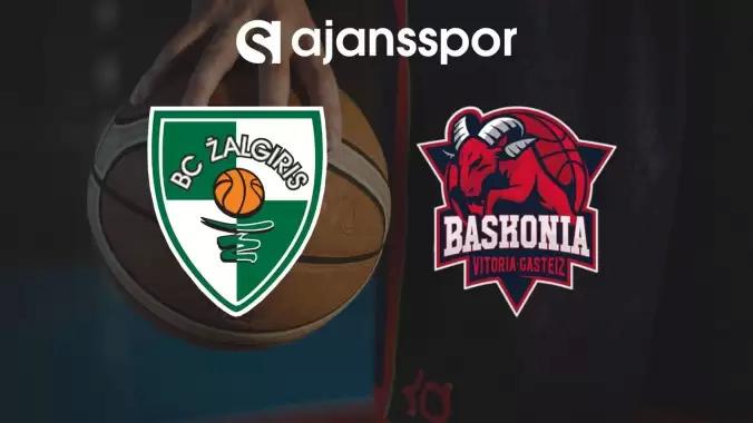 Zalgiris – Baskonia maçının canlı yayın bilgisi ve maç linki