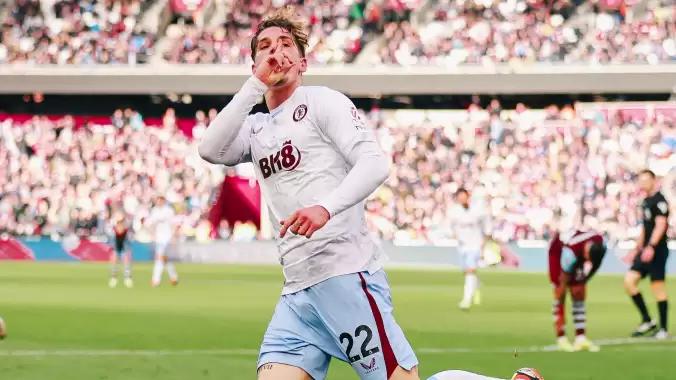 Zaniolo yıldızlaştı, Aston Villa puanı kaptı