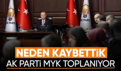 AK Parti’de seçim sonrası MYK toplanıyor