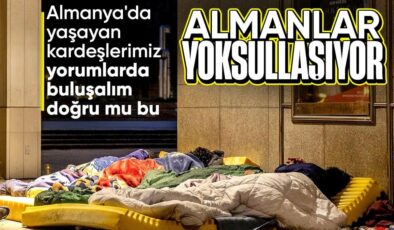 Almanların yüzde 20’sinden fazlası yoksulluk ve sosyal dışlanma riskiyle karşı karşıya