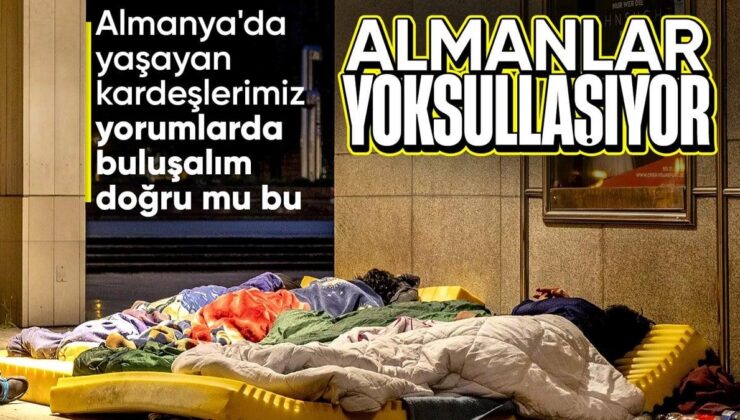 Almanların yüzde 20’sinden fazlası yoksulluk ve sosyal dışlanma riskiyle karşı karşıya