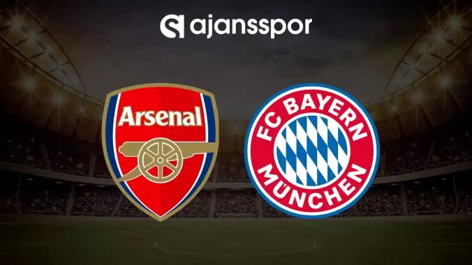 CANLI| Arsenal- Bayern Münih maçını canlı izle (Maç linki)