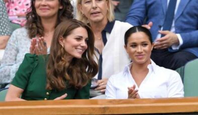 Çiçekli elbisesiyle dikkat çeken Meghan Markle, Kate Middleton’a gizli mesaj mı yolladı?