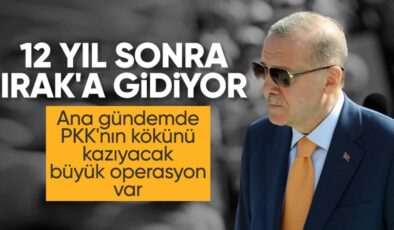 Cumhurbaşkanı Erdoğan 12 yıl sonra Irak’a gidiyor! Gündem terörle mücadele