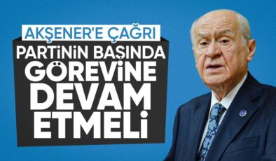 Devlet Bahçeli’den Akşener’e “dön” çağrısı