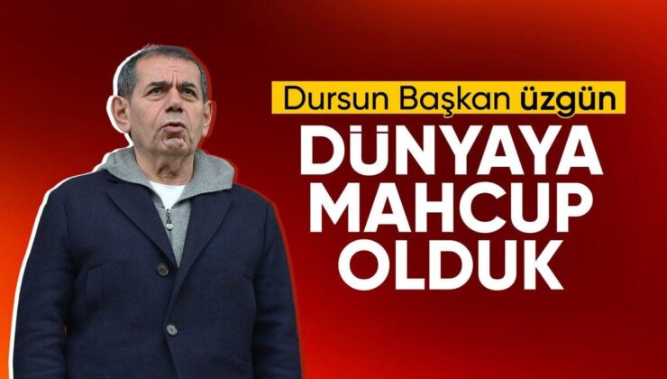 Dursun Özbek, Fenerbahçe’nin sahadan çekilmesini yorumladı