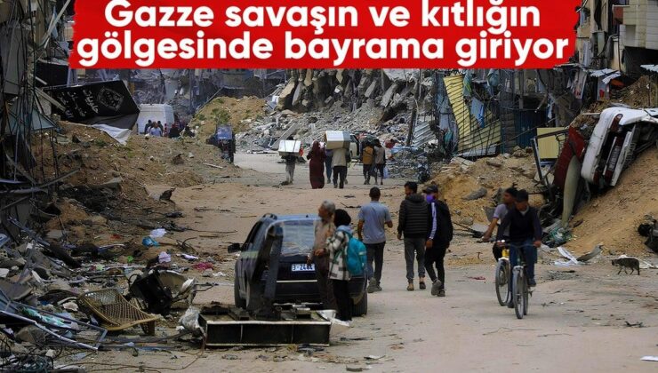 Gazze, bayramı savaş ve kıtlık şartlarında karşılıyor