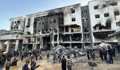 Gazze’de Şifa Hastanesi kullanılamaz hale geldi
