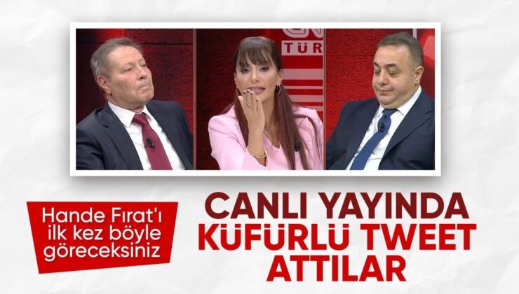 Hande Fırat canlı yayında küfürlü yorumlara öfkelendi! ‘Namusuma dil uzatamazsın’