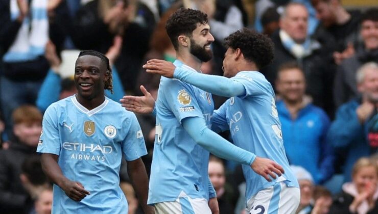 Manchester City, Luton Town önünde üç puanı 5 golle aldı