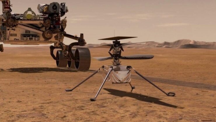 Mars helikopteri son mesajını gönderdi:  Artık uçamayacak