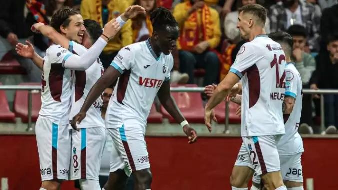 Mondihome Kayserispor-Trabzonspor: 1-2 (Maç sonucu-yazılı özet)